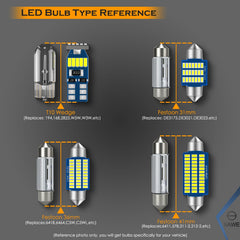 For Toyota 4Runner Interior LED Lights - Dome & Map Lights Package Kit for 1997 - 2002 - White SAWE Lighting