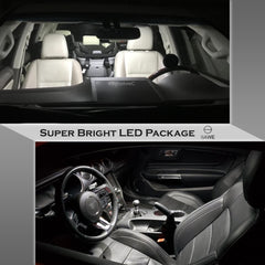 For Subaru Legacy Interior LED Lights - Dome & Map Light Bulbs Package Kit for 2010 - 2014 - White SAWE Lighting