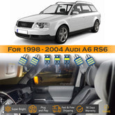 For Audi A6 RS6 Interior LED Lights - Dome & Map Light Bulb Package Kit for 1998 - 2004 - White SAWE Lighting