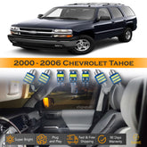 For Chevrolet Tahoe Interior LED Lights - Dome & Map Lights Package Kit for 2000 - 2006 - White SAWE Lighting