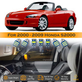 For Honda S2000 Interior LED Lights - Dome & Map Lights Package Kit for 2000 - 2009 - White SAWE Lighting
