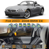 For BMW Z4 Interior LED Lights - Dome & Map Light Bulb Package Kit for 2003 - 2008 - White SAWE Lighting