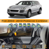 For Porsche Cayenne Interior LED Lights - Dome & Map Light Bulb Package Kit for 2003 - 2010 - White SAWE Lighting