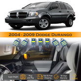 For Dodge Durango Interior LED Lights - Dome & Map Lights Package Kit for 2004 - 2009 - White SAWE Lighting
