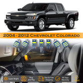 For Chevrolet Colorado Interior LED Lights - Dome & Map Lights Package Kit for 2004 - 2012 - White SAWE Lighting