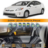 For Toyota Prius Interior LED Lights - Dome & Map Lights Package Kit for 2004 - 2015 - White SAWE Lighting