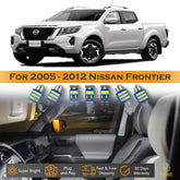 For Nissan Frontier Interior LED Lights - Dome & Map Light Bulbs Package Kit for 2005 - 2021 - White SAWE Lighting