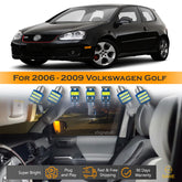 For Volkswagen Golf GTi Interior LED Lights - Dome & Map Light Bulbs Package Kit for 2006 - 2009 - White SAWE Lighting