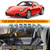For Porsche Cayman Interior LED Lights - Dome & Map Light Bulb Package Kit for 2006 - 2012 - White SAWE Lighting