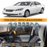 For Lexus ES350 Interior LED Lights - Dome & Map Light Bulbs Package Kit for 2007 - 2012 - White SAWE Lighting