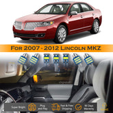 For Lincoln MKZ Interior LED Lights - Dome & Map Light Bulb Package Kit for 2007 - 2012 - White SAWE Lighting