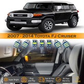 For Toyota FJ Cruiser Interior LED Lights - Dome & Map Lights Package Kit for 2007 - 2014 - White SAWE Lighting