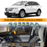 For Lincoln MKX Interior LED Lights - Dome & Map Light Bulb Package Kit for 2007 - 2015 - White SAWE Lighting