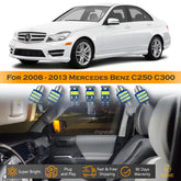 For Mercedes Benz C250 C300 Interior LED Lights - Dome & Map Light Bulb Package Kit for 2008 - 2013 - White SAWE Lighting