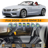 For BMW Z4 Interior LED Lights - Dome & Map Light Bulb Package Kit for 2009 - 2016 - White SAWE Lighting