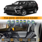 For Lexus GX460 Interior LED Lights - Dome & Map Light Bulbs Package Kit for 2010 - 2019 - White SAWE Lighting