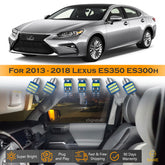For Lexus ES350 ES300h Interior LED Lights - Dome & Map Light Bulbs Package Kit for 2013 - 2018 - White SAWE Lighting