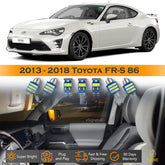 For Toyota 86 / Scion FRS Interior LED Lights - Dome & Map Lights Package Kit for 2013 - 2018 - White SAWE Lighting