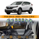 For Honda CRV CR-V Interior LED Lights - Dome & Map Lights Package Kit for 2013 - 2022 - White SAWE Lighting