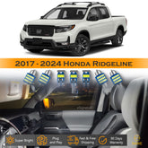 For Honda Ridgeline Interior LED Lights - Dome & Map Lights Package Kit for 2017 - 2024 - White SAWE Lighting