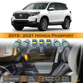 For Honda Passport Interior LED Lights - Dome & Map Lights Package Kit for 2019 - 2024 - White SAWE Lighting