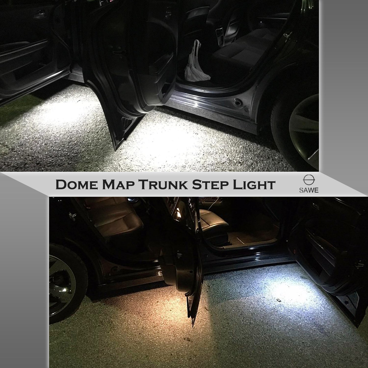 SAWE ® 578 211-2 212-2 41mm 42mm LED Bulb 3014 33SMD Interior Dome Map Door Courtesy Light Trunk Cargo Lights - White SAWE Lighting