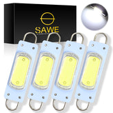 SAWE ® 561 563 567 564 212-2 LED Bulbs Festoon 44mm COB Rigid Loop Interior Lights - White SAWE Lighting