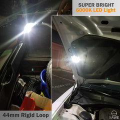 SAWE ® 561 563 567 564 212-2 LED Bulbs Festoon 44mm COB Rigid Loop Interior Lights - White SAWE Lighting