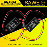 GS-100A Flash Strobe Controller Flasher Module for LED Brake Tail Stop Light SAWE Lighting