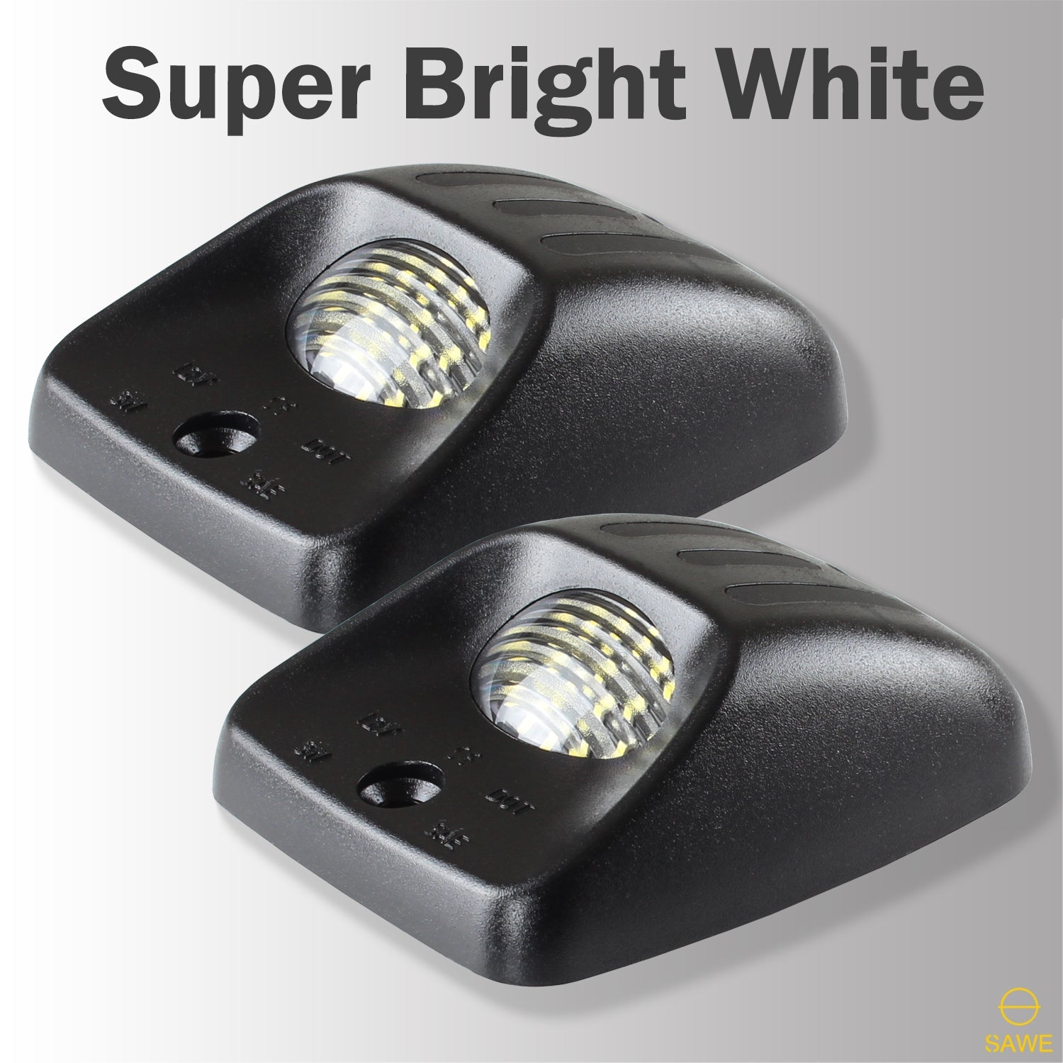 For 1995 - 2004 Toyota Tacoma Red OLED Tube LED License Plate Light Lamp Housing SAWE Lighting