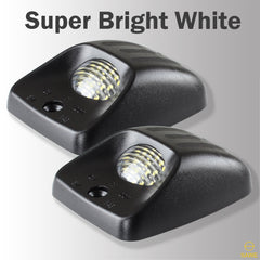 For 1995 - 2004 Toyota Tacoma Red OLED Tube LED License Plate Light Lamp Housing SAWE Lighting