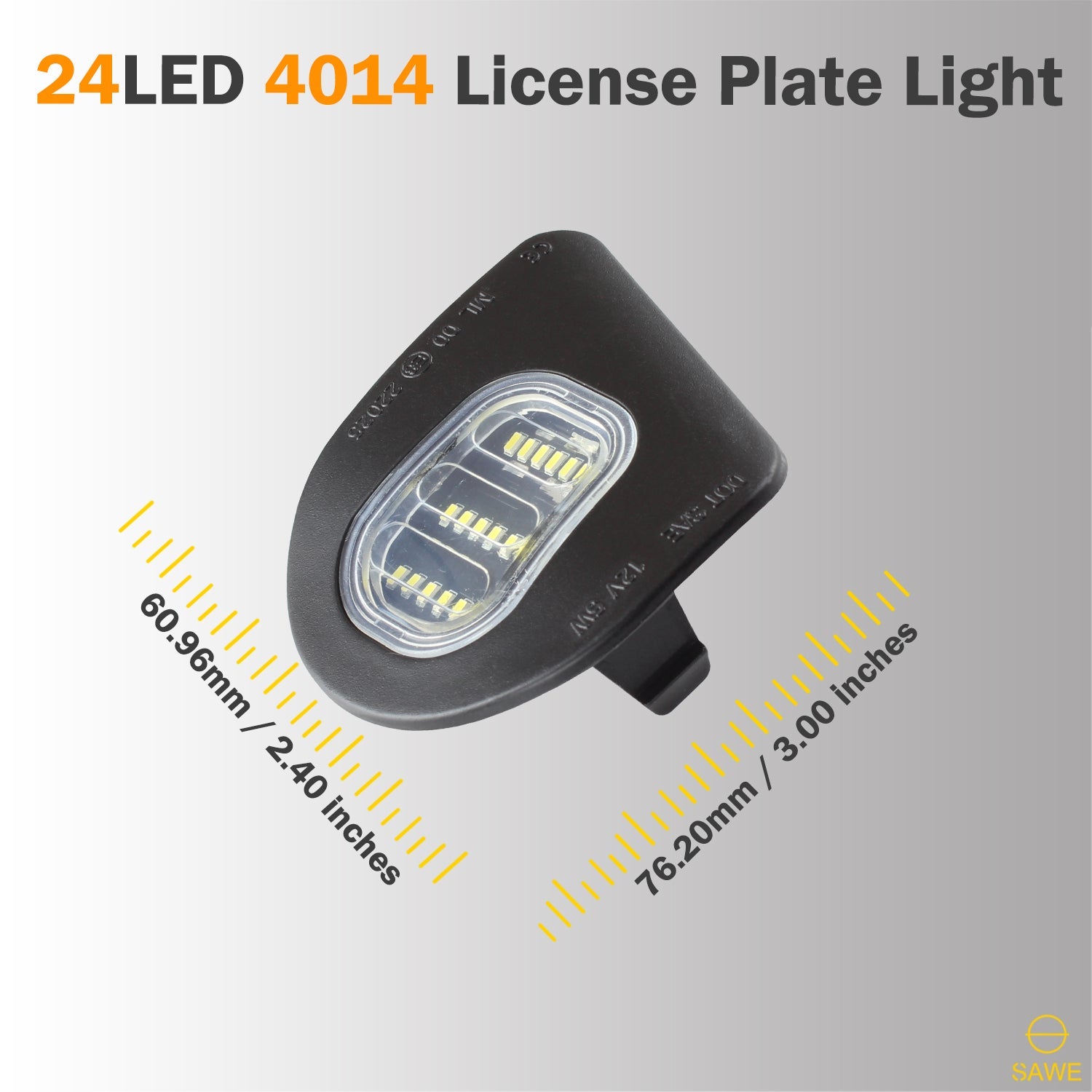 LED Under Side Mirror Puddle Light For 2010 - 2019 Dodge RAM 1500 2500 3500 4500 - White SAWE Lighting