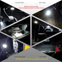 SAWE ® 6418 6411 DE3423 C5W 36mm LED Bulb 3014 30SMD Interior Door Courtesy Light Dome Map Trunk Lights - White SAWE Lighting