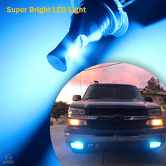 H7 CSP LED Headlights Bulbs High Low Beam Fog Light Canbus - 8000K Ice Blue SAWE Lighting