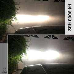 H4 9003 HB2 CSP LED Headlights Bulbs High Low Beam Fog Light Canbus - 6000K White SAWE Lighting