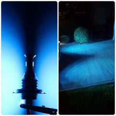 H4 9003 HB2 CSP LED Headlights Bulbs High Low Beam Fog Light Canbus - 8000K Ice Blue SAWE Lighting