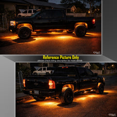 LED Rock Light Pods Lights for Offroad Car Truck ATV Underbody Wheel Grille and Surface Mount - Amber SAWE Lighting