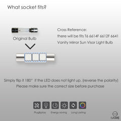 car visor light blue