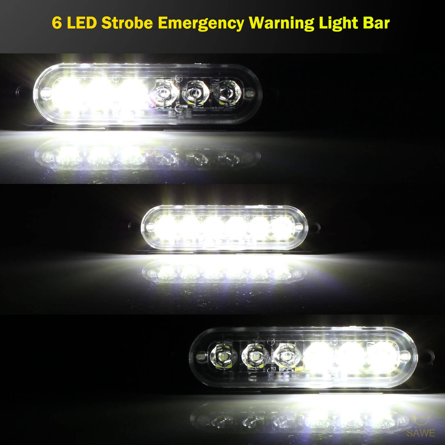 White Strobe LED light Truck