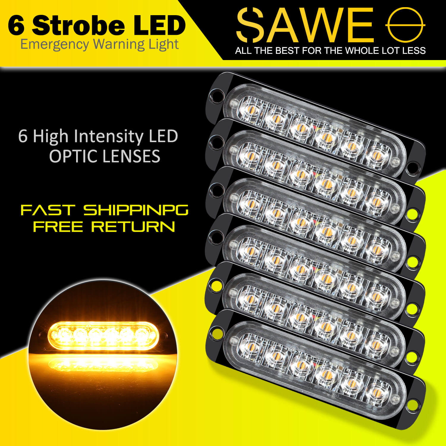 Strobe LED light Truck