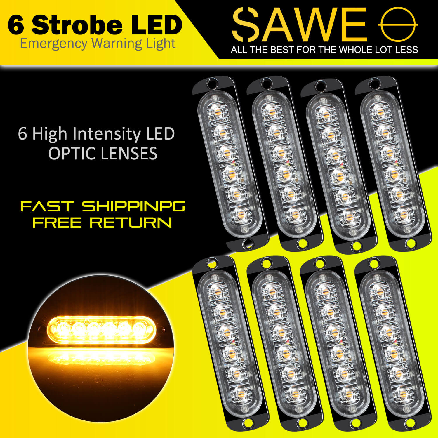 Strobe LED light Truck