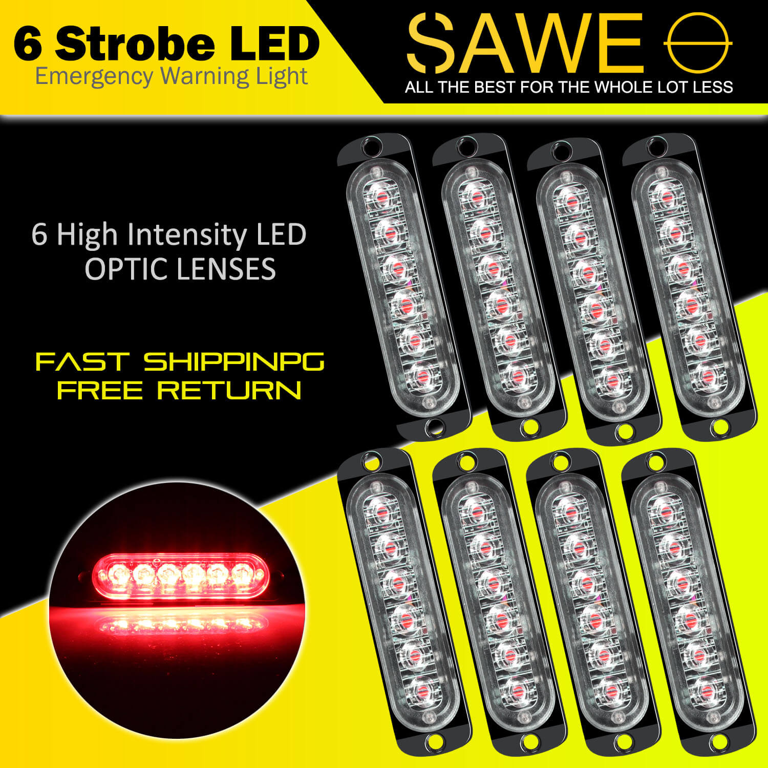 Strobe LED light Truck