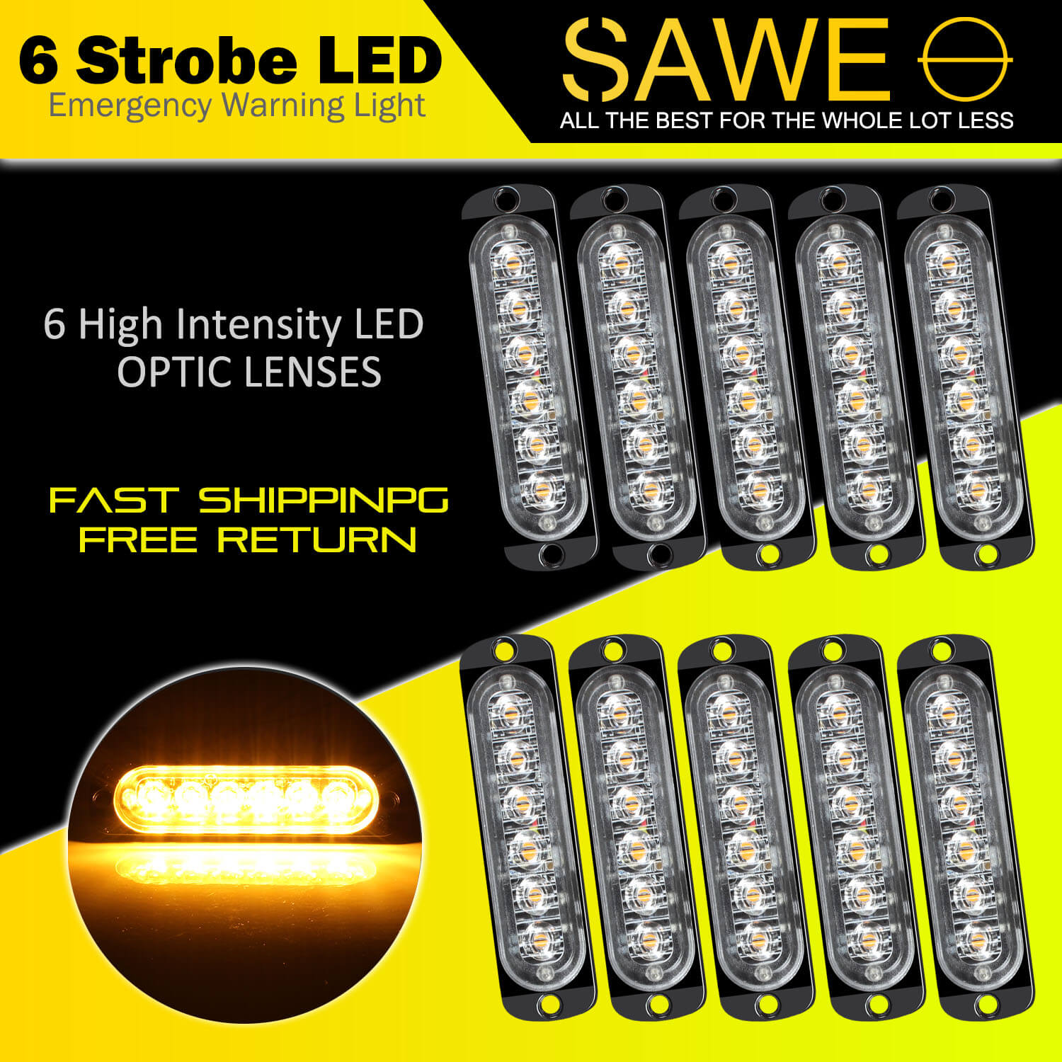Strobe LED light Truck