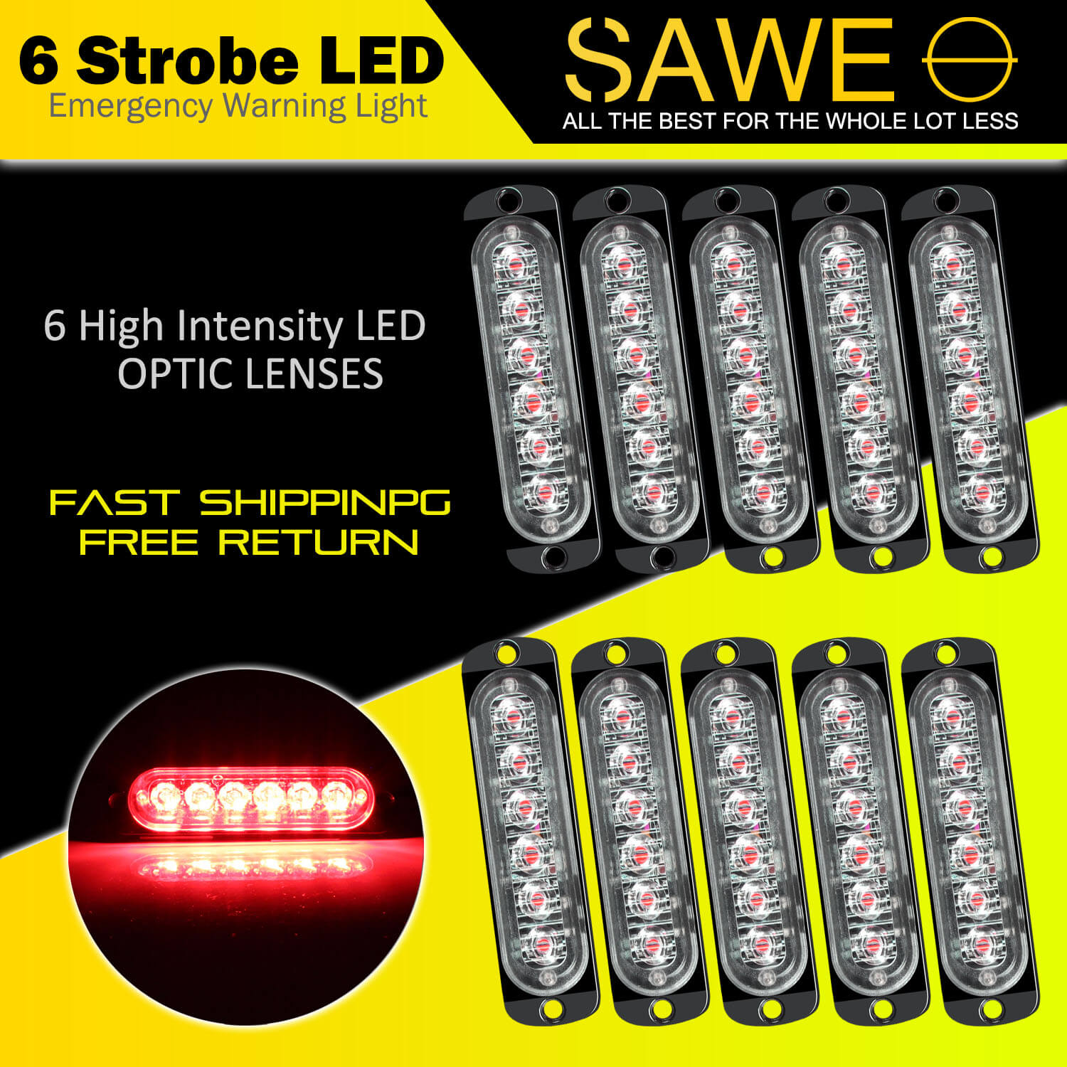 Strobe LED light Truck