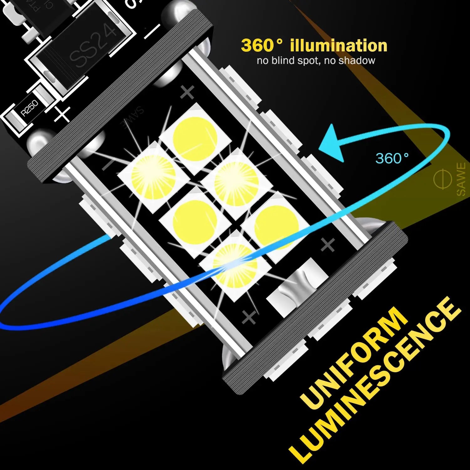 921 912 W16W 904 906 916 LED bulb