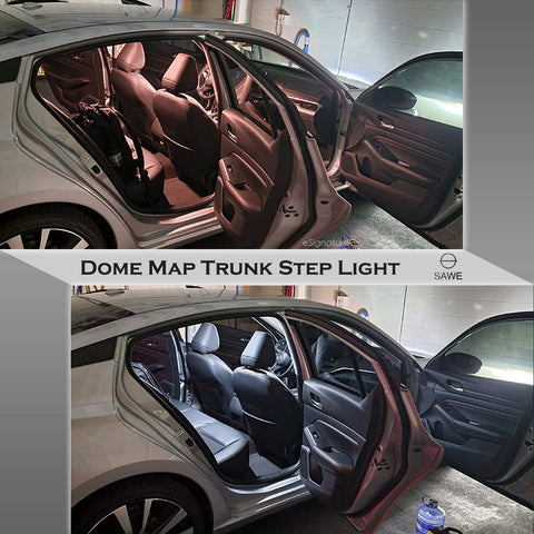 SAWE ® 578 211-2 212-2 41mm 42mm LED Bulb 3014 33SMD Interior Dome Map Door Courtesy Light Trunk Cargo Lights - White SAWE Lighting