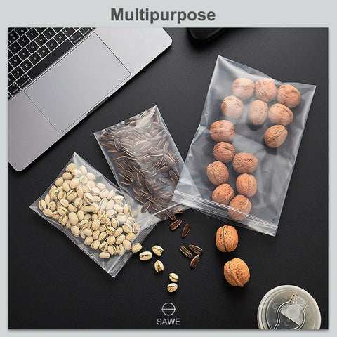 4.5 x 6" Zip Lock Bags 4 Mil Clear Reclosable Zip Seal Bag Plastic Jewelry Zipper SAWE Lighting
