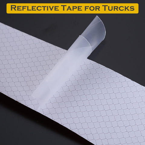 2"x 150' DOT-C2 Reflective Safety Warning Conspicuity Tape Honeycomb Design Truck SAWE Lighting