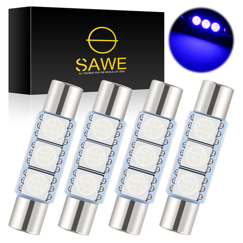 Sun Visor Lights Blue