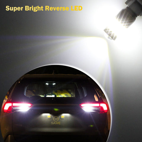 SAWE ® 7443 7440 7444 T20 LED Bulb for Reverse Backup Lights High Mount - 6000K White SAWE Lighting
